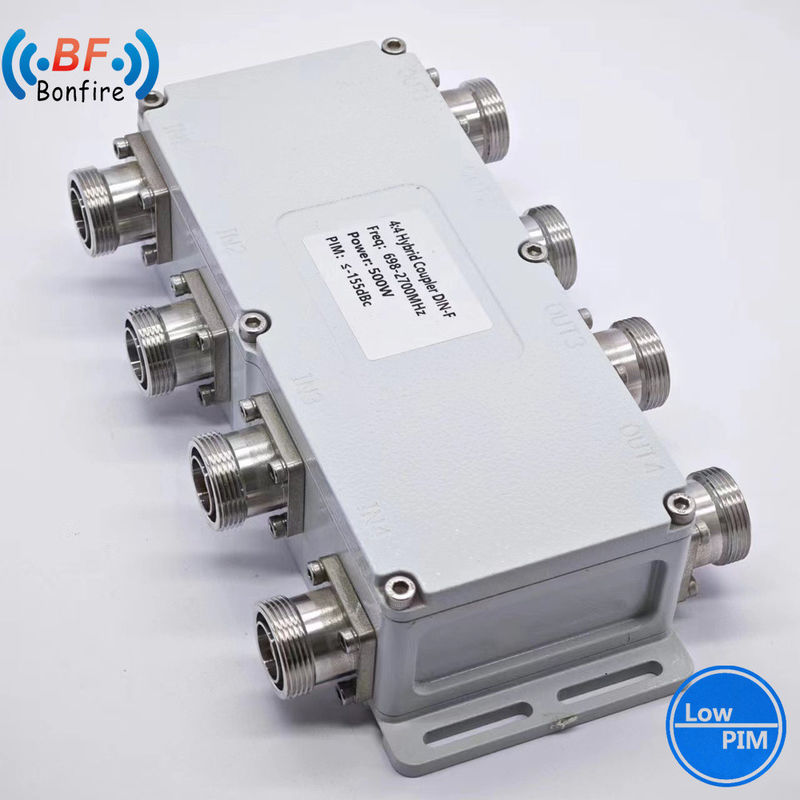 617-3800MHz RF 3dB Combinador de acoplamiento híbrido para el sistema de repetidor de radio a un precio asequible