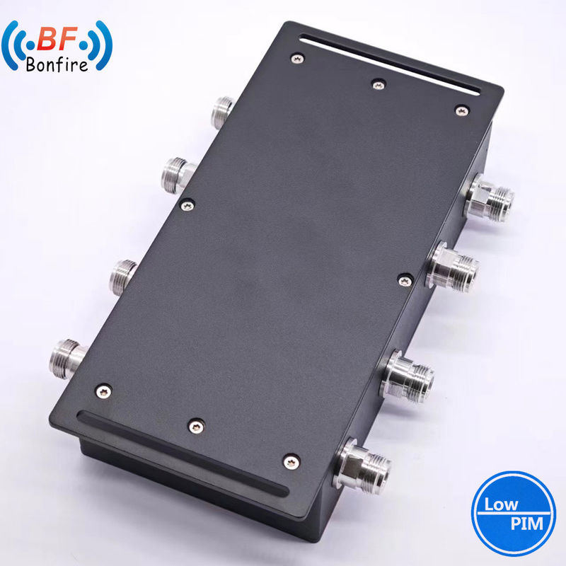 DQ-XXXXXX 698-4000MHz banda ancha RF 4X4 Combinador híbrido Matriz acoplador híbrido Negro Rojo