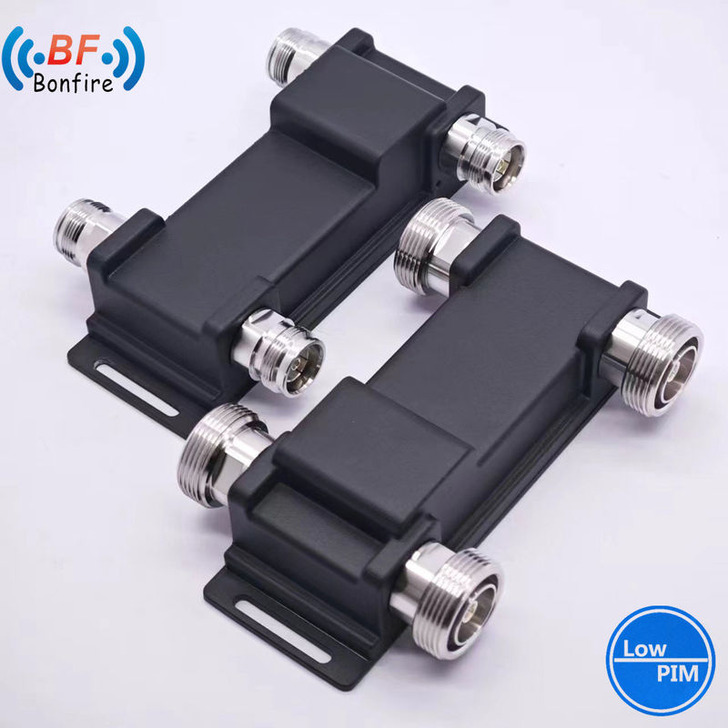 2X1 3dB 698-4000MHz acoplador híbrido combinador híbrido DIN Femenino DQ-XXXXXX Gris/rojo/negro