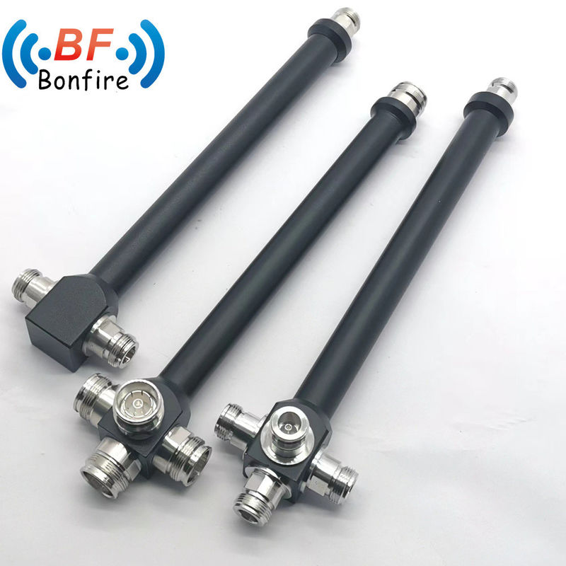 VHF UHF 350-3800MHz 4 Way Power Divider o Splitter personalizable para proyectos Ibs / Das