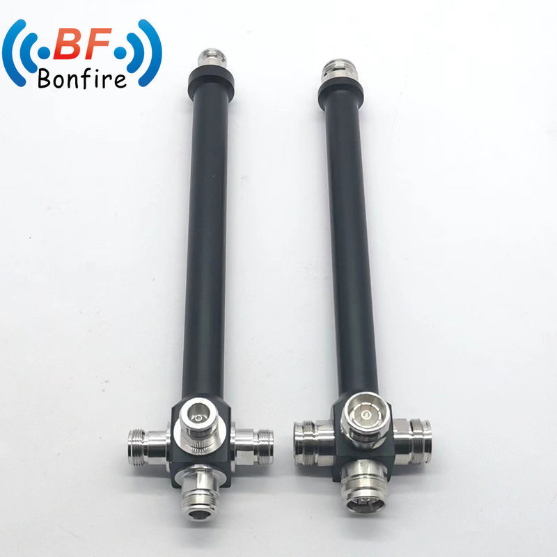 500W 350-3800MHz 2 Way Power Splitter con conector femenino 7/16 DIN y rendimiento
