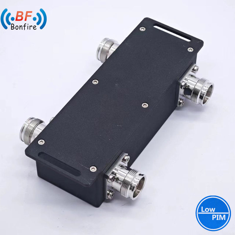 Combinador híbrido de 200W 4.3-10-F/DIN-F/N-F 2X2 698-4000MHz con 2.000kg de peso bruto del paquete
