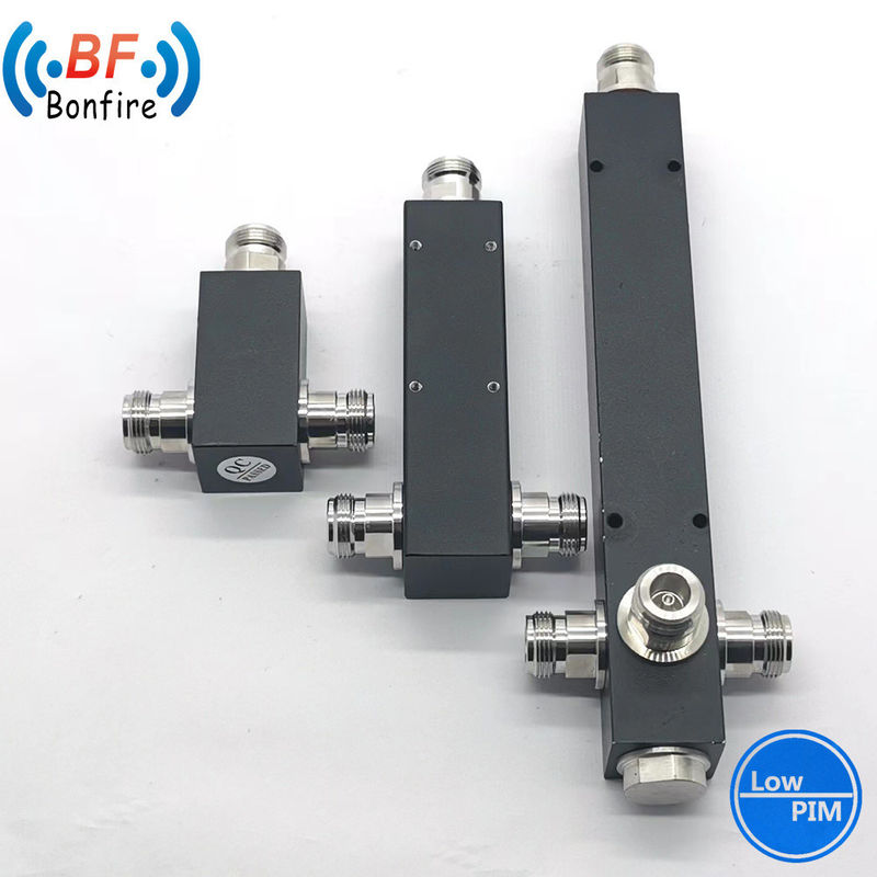 698-4000MHz N Conector Divididor de potencia de 3 vías para distribución de señal de banda ancha