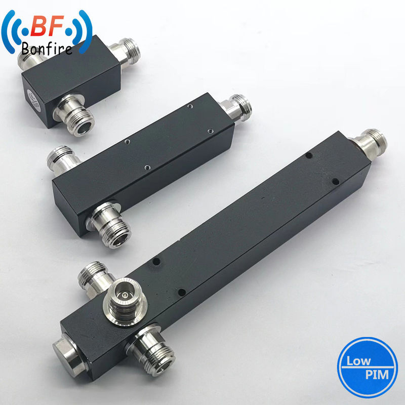 Capacidad Ibs/Das Splitter de potencia de RF personalizado 698-4000MHz con conector DIN femenino
