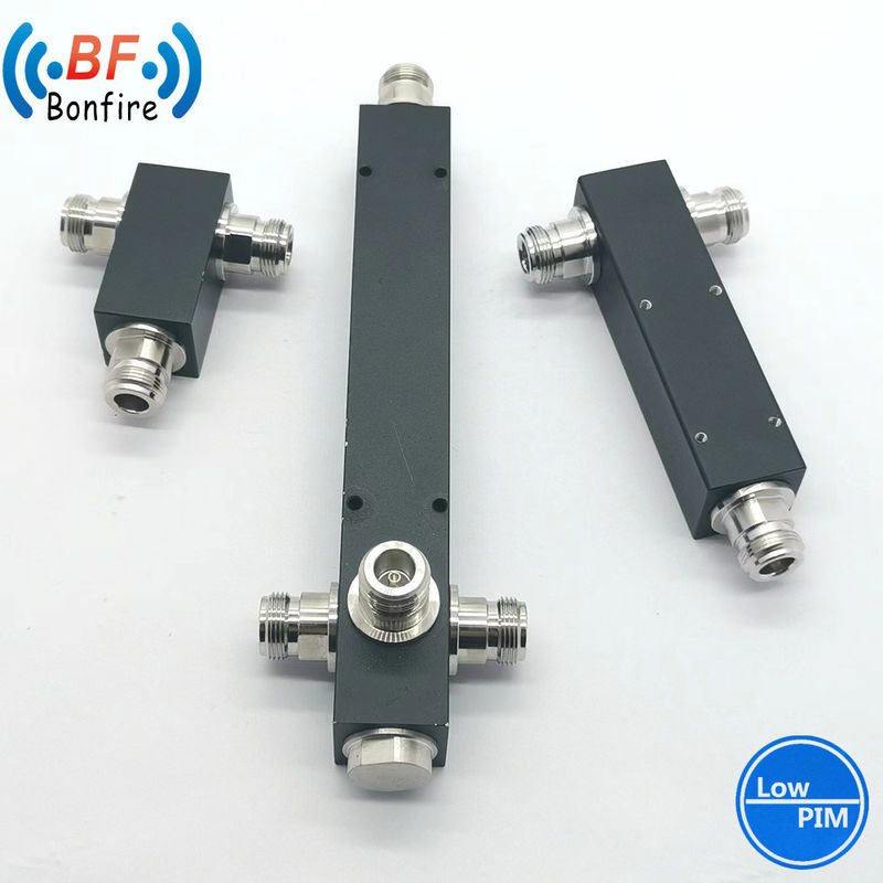 Maniron Low Pim 200W 698-3800MHz Divididor de energía RF de 2 vías con DIN IP65 femenino
