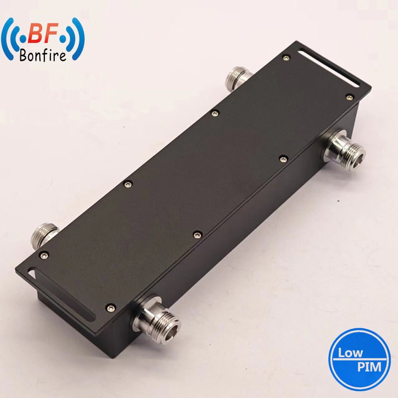 4.3-10-F/DIN-F/N-F Interfaz VHF 698-4000MHz 2 en 1 Combinador híbrido o acoplador híbrido