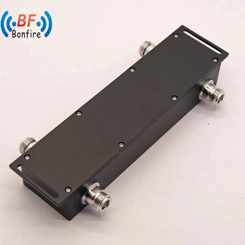 Combinador híbrido de RF 2 en 2 de 698-4000MHz de baja velocidad para aplicaciones interiores / exteriores