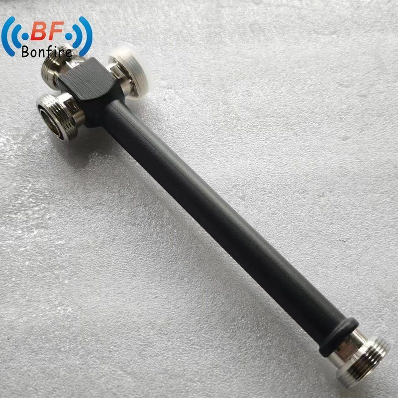 RF 2 3 4 Way IP65 DIN-Female Grey Dividor de potencia de señal personalizado de 700-2700MHz