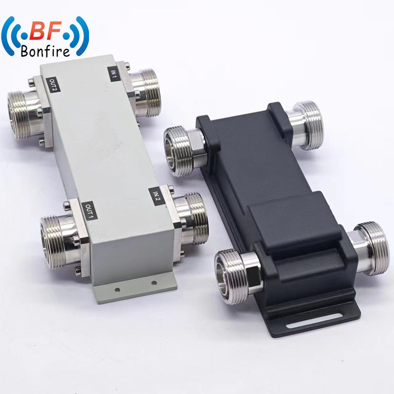 4.3-10 Hembra 2 en 2 de 698-4000MHz acoplador combinado híbrido para soluciones en el edificio