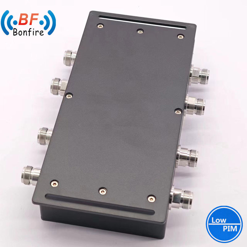 Alto aislamiento 400W 694-3800MHz 4.3-10 Mujer 4 en 4 fuera acoplador híbrido para proyectos Ibs