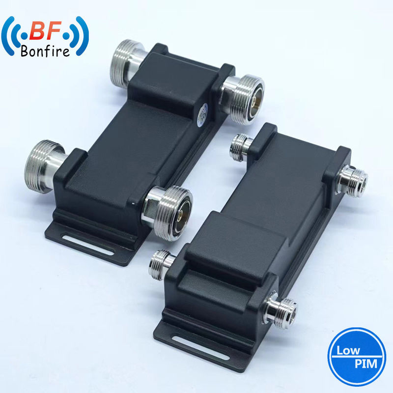 Combinador híbrido 2X2 con interfaz DIN-F/4.3-10-F/N-F y Pim -160dbc 617-3800MHz