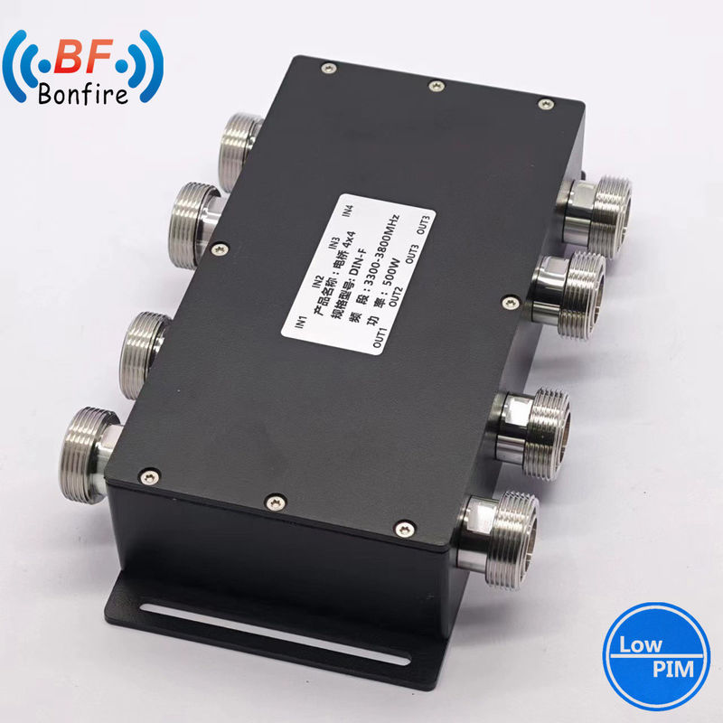 Combinador híbrido de RF 4X4 617-3800MHz para Ibs/Das Capacidad de entrega general del proyecto