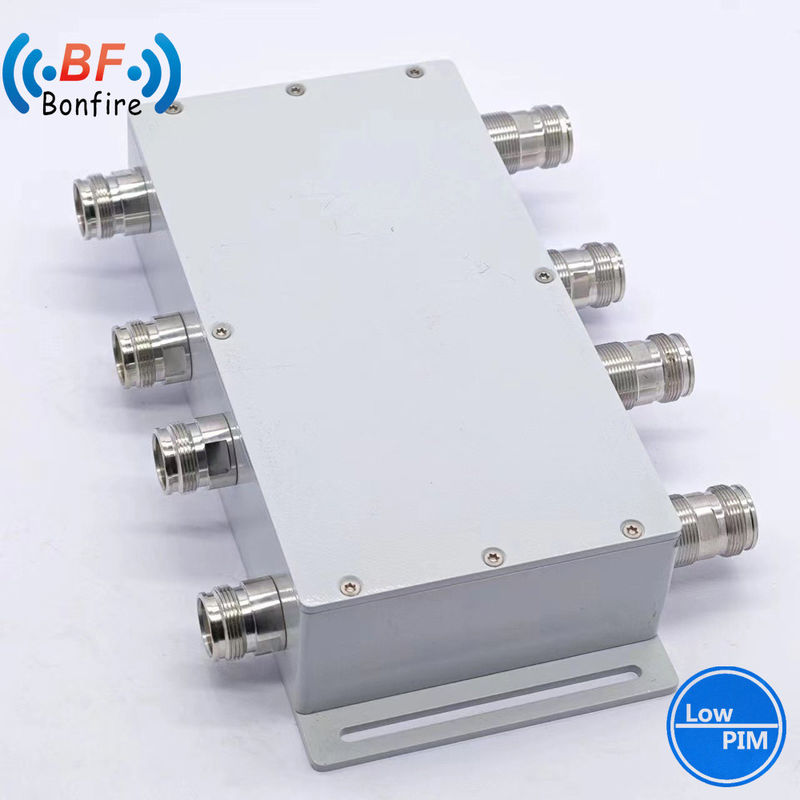 UHF 3dB 2 en 2 fuera RF Combinador híbrido acoplador híbrido 617-3800MHz N Tipo femenino para Ibs Bts