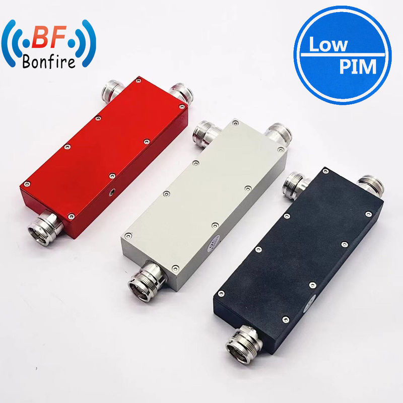 Acoplador direccional de cavidad de baja pérdida de inserción de 300W 2.3dB con acoplamiento 5dB de 698-3800MHz