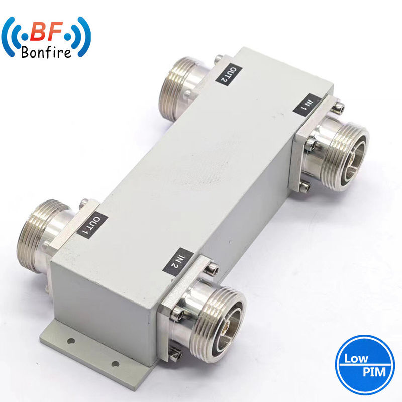 698-3800MHz Combinador híbrido de RF de dos vías/acoplador híbrido con capacidad IP65 interior/exterior