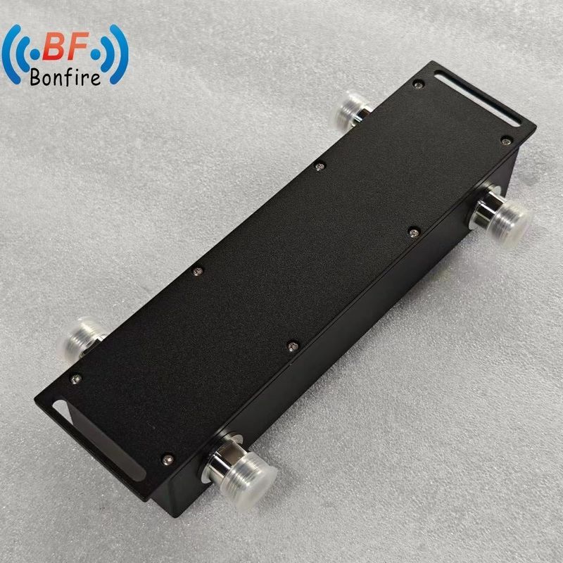 2/4 en 2/4 fuera RF Combinador híbrido Duplexer acoplador híbrido N-Femino 698-3800MHz bajo Pim