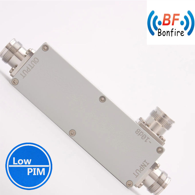 Tamaño del paquete 17.00cm * 6.50cm * 2.50cm RF de banda ancha acoplador direccional 4.3-10 Tipo femenino
