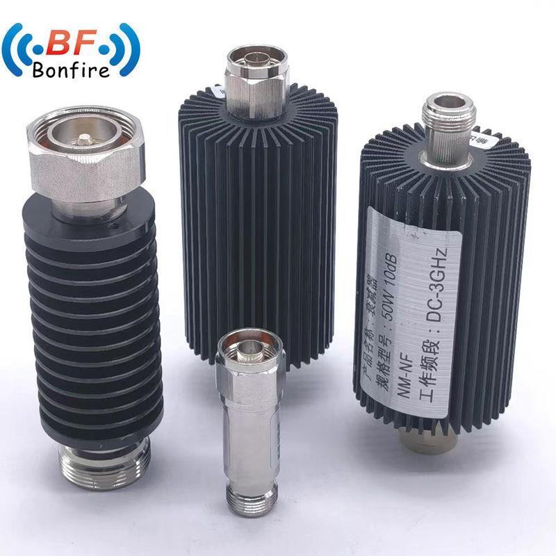 200W 6dB 10dB 15dB 20dB Atenuador coaxial Atenuador RF DC-6GHz IP65 para interiores y exteriores
