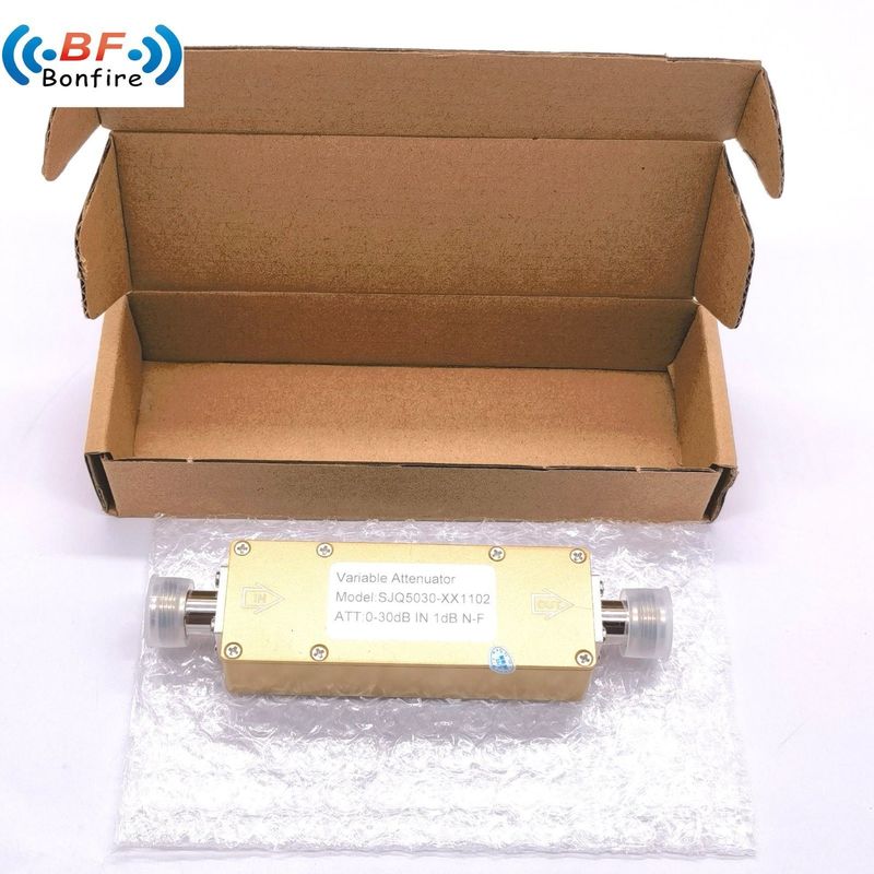 DC-3000MHz 5W 10W RF atenuador variable atenuador escalonado para comunicación inalámbrica