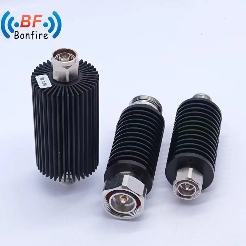 Atenuador de paso DC-3800MHz N-M a N-F Atenuador de potencia de microondas de RF de 100W fijo coaxial