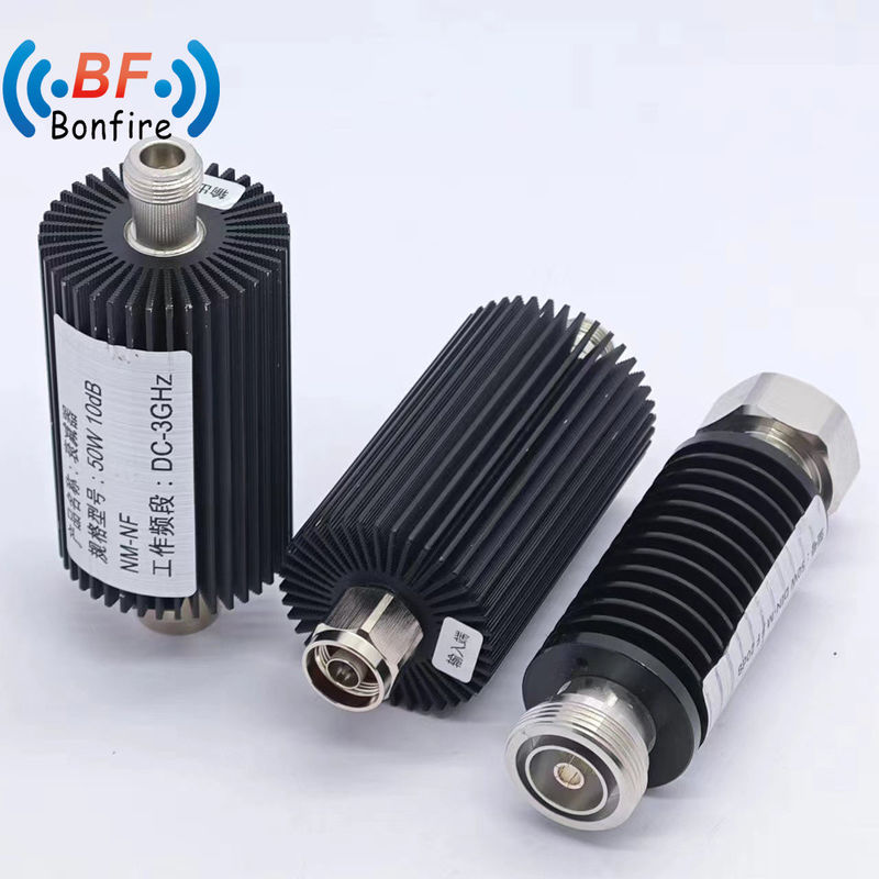 50W DC-3800MHz 3/6/10/15/20/40dB Attenuador variable para señales RF Interfaz N-M/N-F
