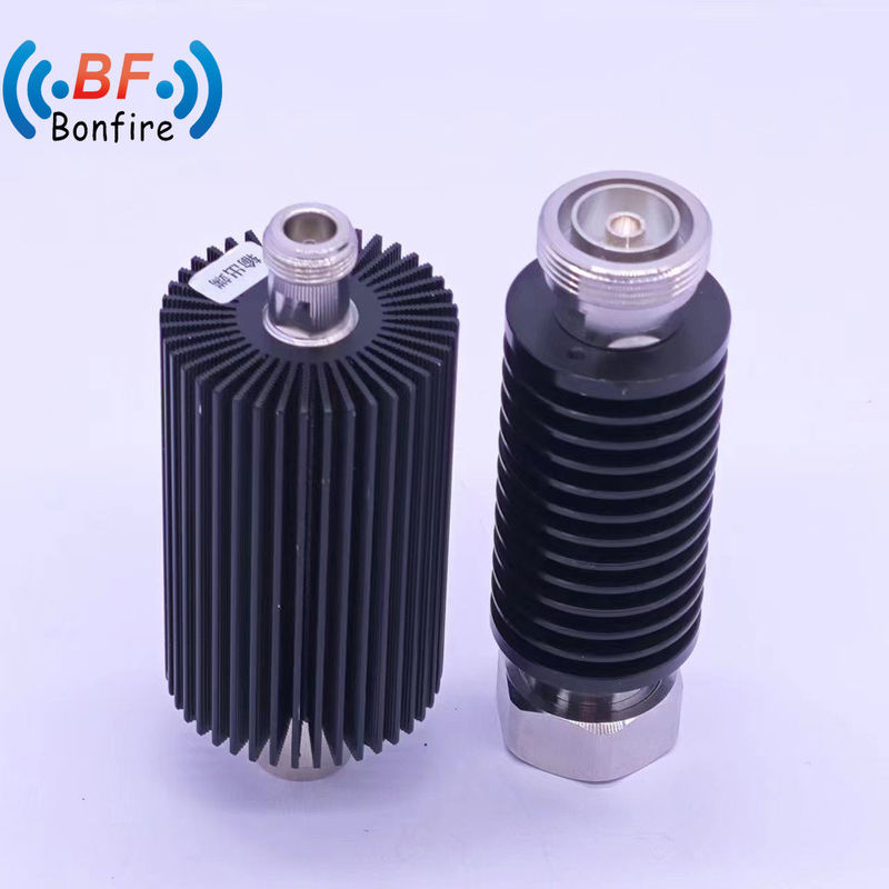 Atenuador coaxial de RF Conector de tipo N 30dB 100W Atenuador de paso ajustable de RF DC-3800MHz