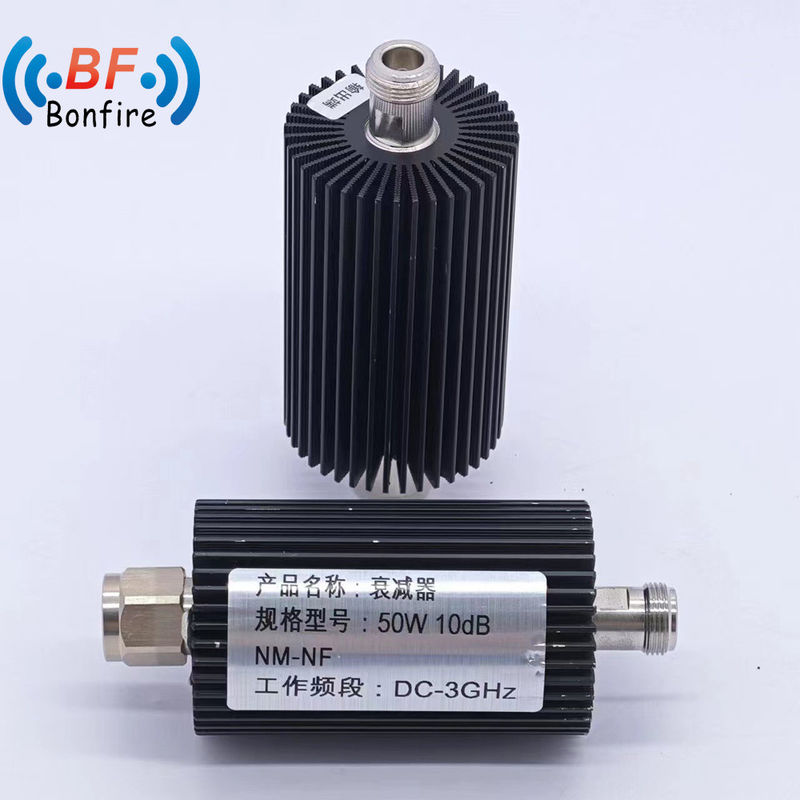 200W N-Joint RF Coaxial Attenuator Step Attenuator con una atenuación ajustable de 3 a 40 dB