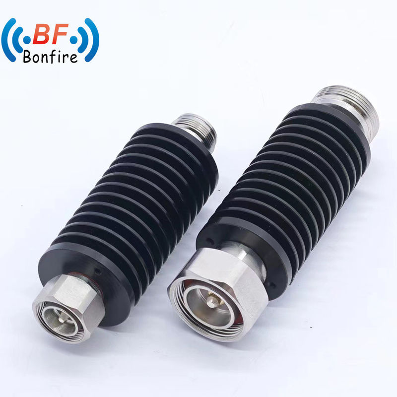 Atenuador fijo unidireccional de 100W 3/6/10/20dB N-Hombre a N-Mujer DC-3800MHz Negro