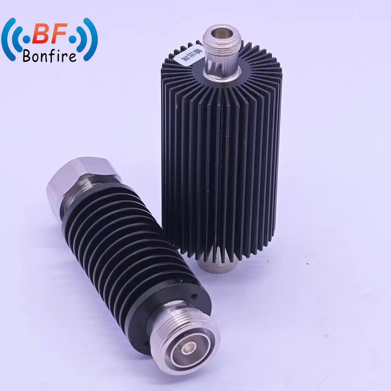 Atenuador gris SMA-J/K Adaptador coaxial RF de 5W DC-3800MHz Atenuador ajustable de 3-40dB