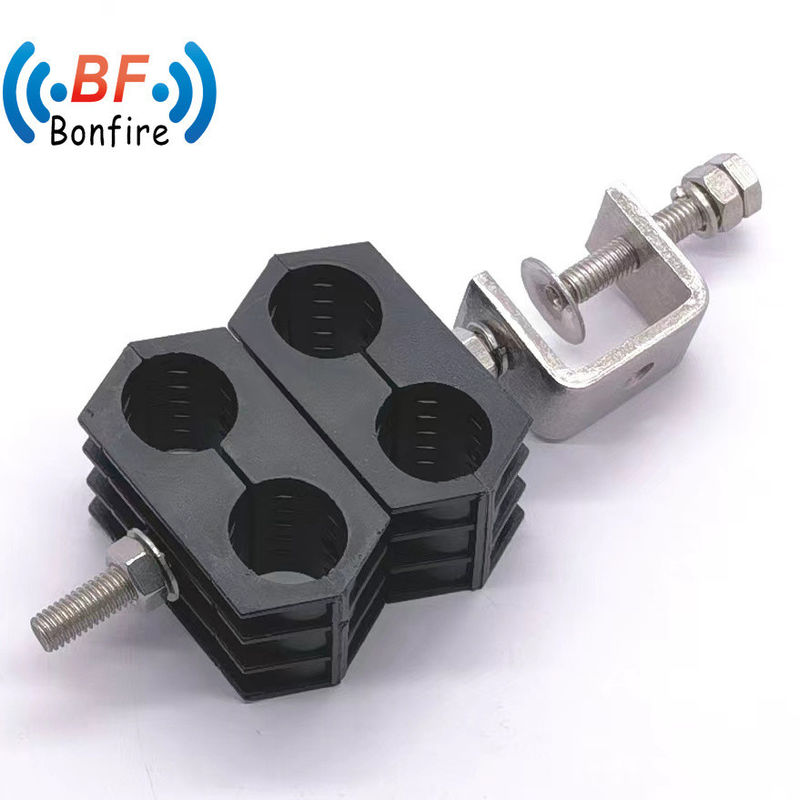 Clampada de cable de alimentación de agujero único / doble / triple tipo O personalizado