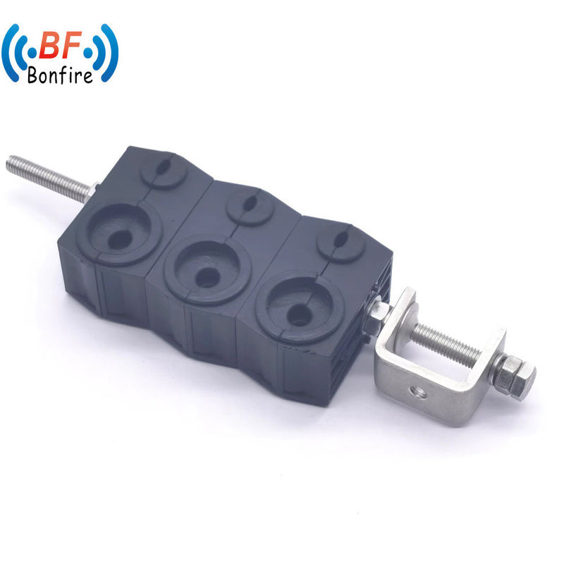 Clampada de cable de fibra óptica duradera tipo O para el paquete de cables ADSS Peso bruto 0,210 kg