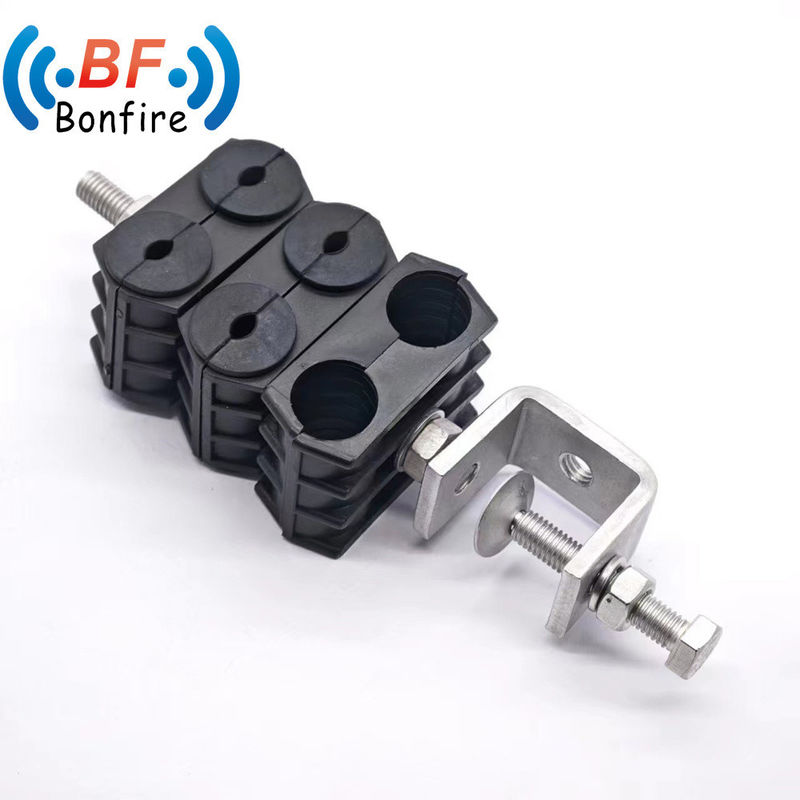 Clampada de cable de ferrocarril de alta velocidad para alimentador con fugas 15.00cm * 6.00cm * 1.50cm Dimensión del paquete