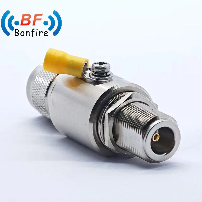 6000MHz Conector RF coaxial femenino UHF Femenino a femenino So239 Jack Cable Protector contra las oleadas de rayos Pl259 Jack Lightning Arrester