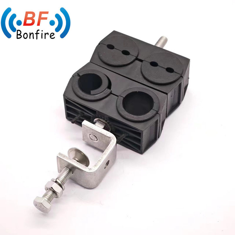 Orden de prueba de cantidad aceptada y abrazaderas de alimentación personalizables para cable de alimentación RF de 1/2 &quot;