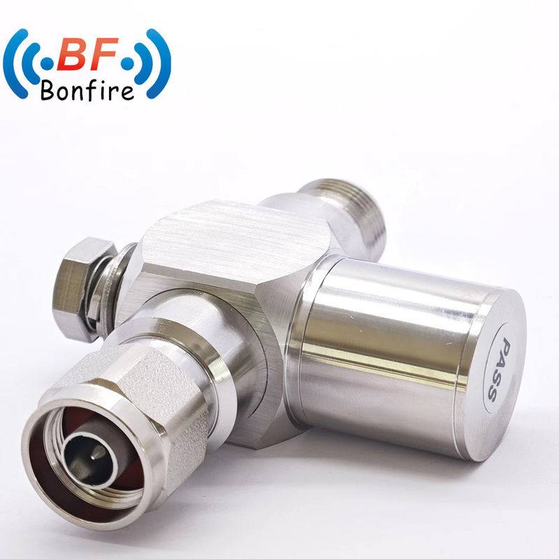BLQ-6g RF Protector contra las corrientes de rayos Protector contra las corrientes de rayos Tubo de gas de arresto de RF N macho a N macho Plug doble macho Hembra de cable de arresto de las corrientes de rayos
