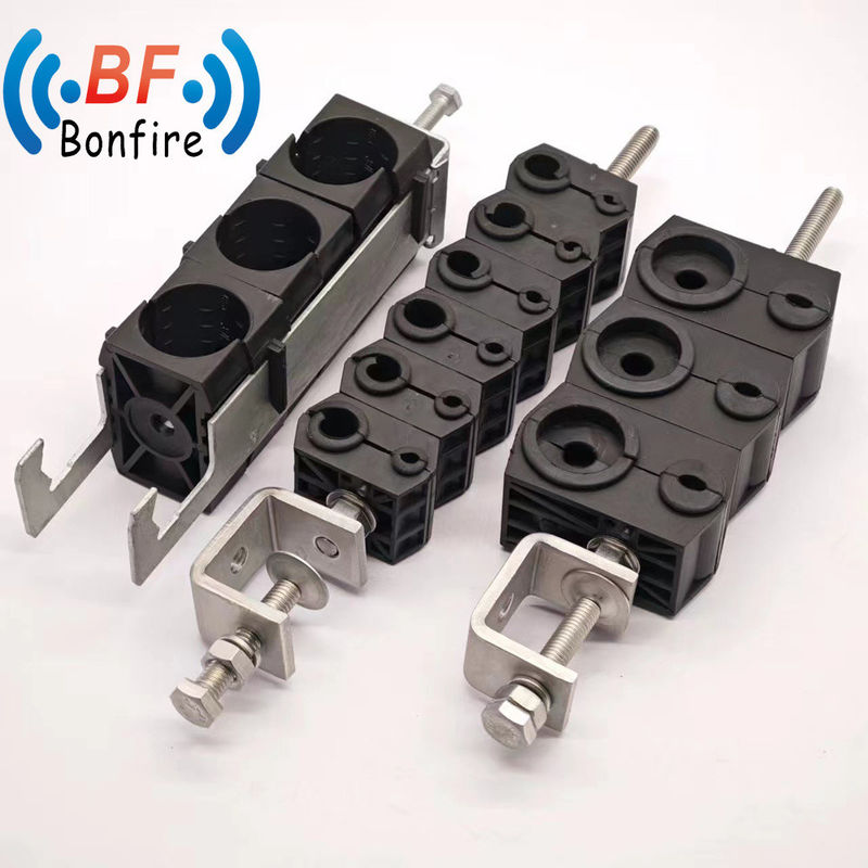 Clampada óptica de potencia de fibra de Maxdao 5-7 mm 19-25 mm Clampada de alimentación de cable de 3 vías para pedido de prueba