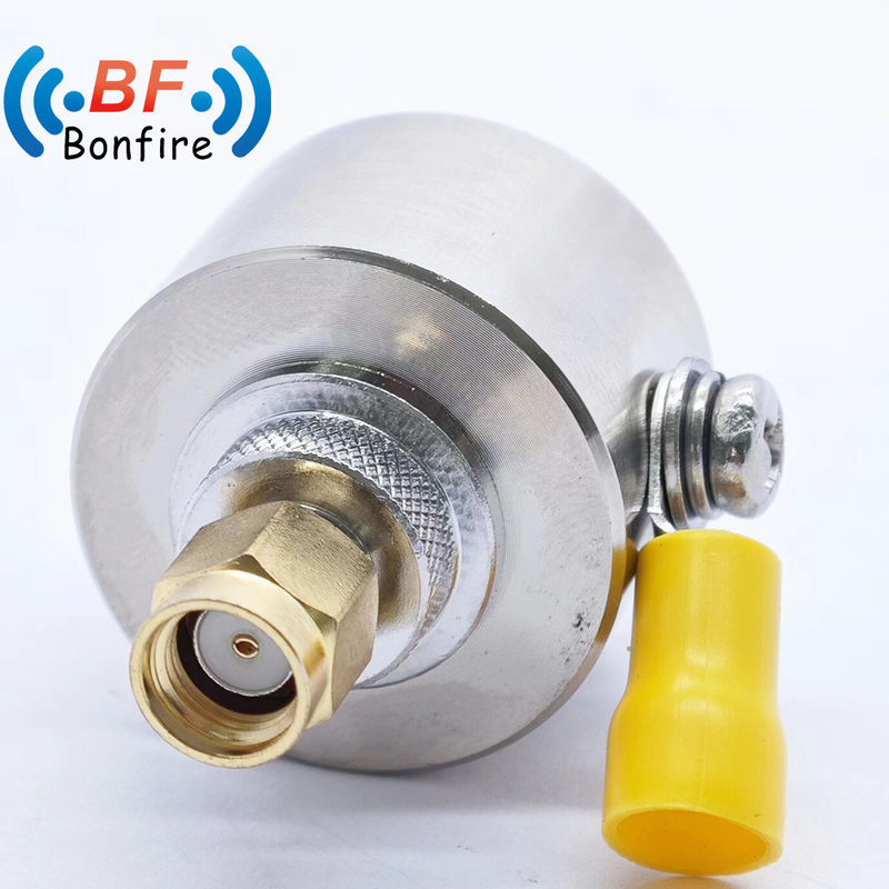 Arrestador de rayos RF doble F Jack femenino a F Jack Protector de sobretensiones de cable coaxial 698-3800MHz en interiores y exteriores IP65