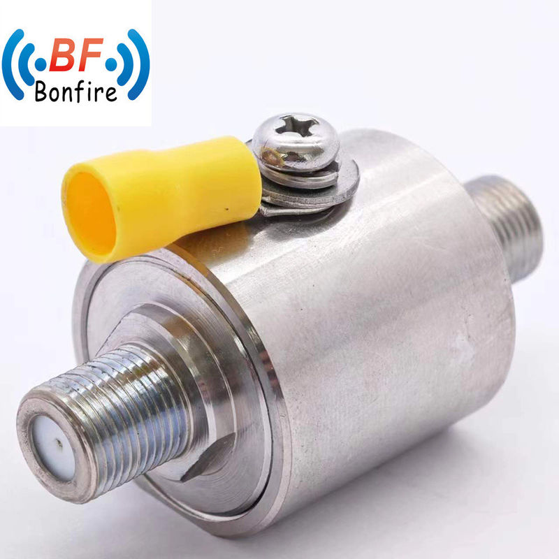 BLQ-XXXXX 50 ohm RF tipo F TV Relámpago coaxial para interiores y exteriores IP65