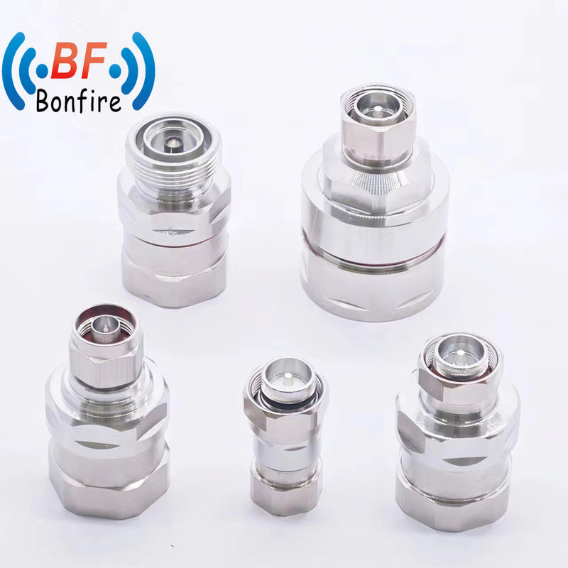 Conector coaxial de RF para 7/8&quot; y 1/2&quot; de cable de alimentación, cable de salto, índice de resistencia al agua IP67