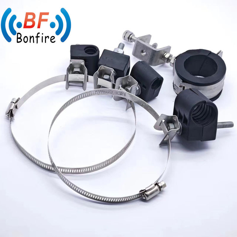 7/8 &quot;Clampas de cable RF de alimentación coaxial Véase la tabla de datos a continuación Adecuadas para pedidos de prueba