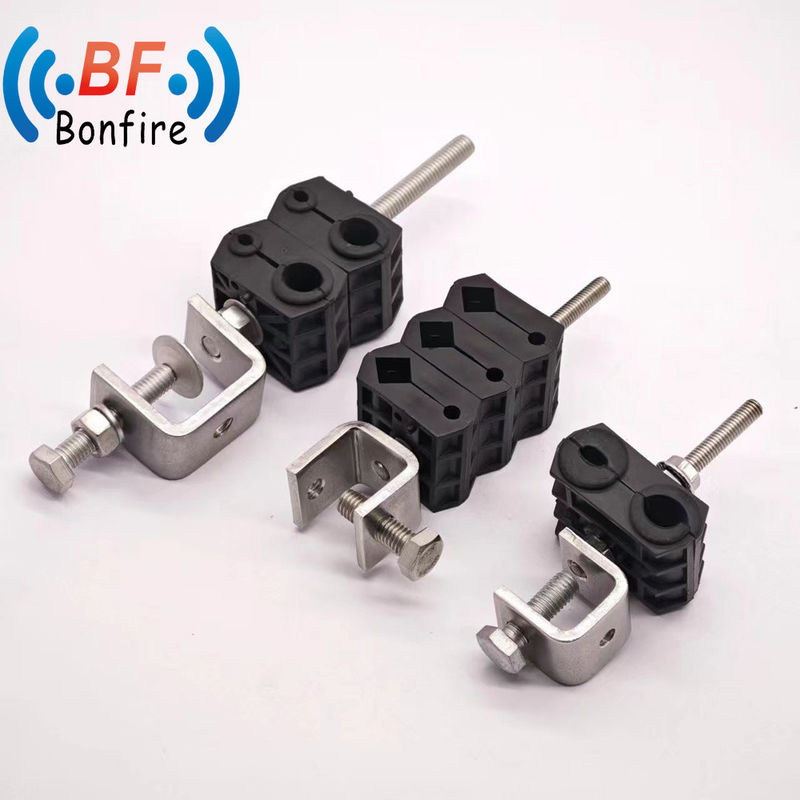 7/8&quot; cable RF tipo O agujero único pinza de cable único con tipo de construcción
