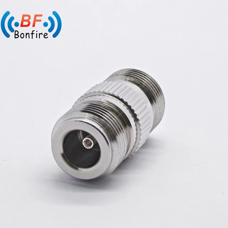 DC-4GHz Conector RF de baja pérdida Telecom Parte 4.3-10 Hembra a N Hembra -155dbc 0.040kg