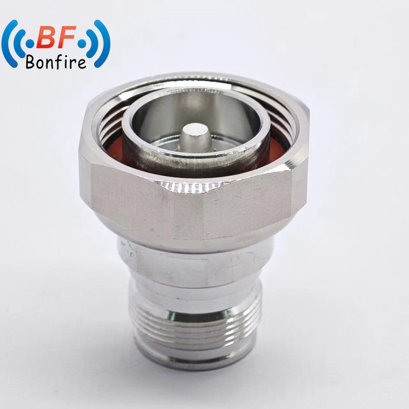 Conector de cable resistente al agua de 50 ohm 0-6GHz N-femenino Conectores de RF para 1/2 &quot;Cable de baja pérdida
