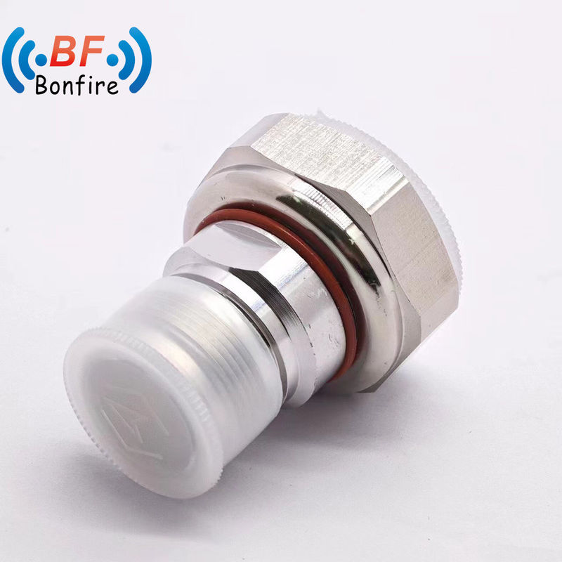 Conector RF masculino de 50 Ohm N para 1/2 &quot;cable de alimentación de baja pérdida a prueba de agua y compatible con RoHS