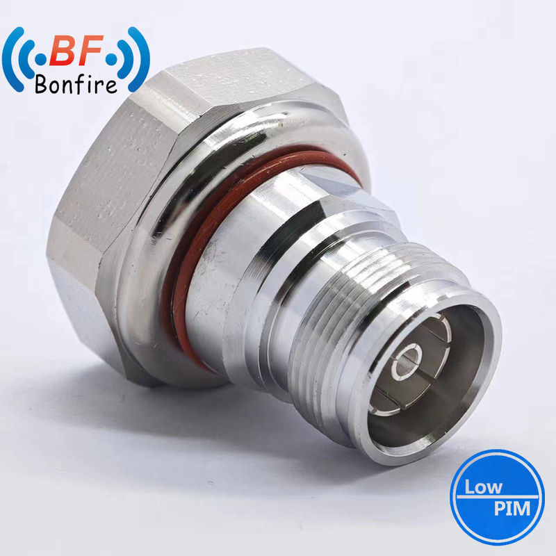 Conector de RF a prueba de agua DC-4GHz -155dbc N Femenino a 4.3-10 Hombre Adaptador de RF IP 67